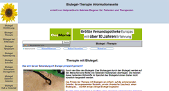 Desktop Screenshot of blutegel-pro.de